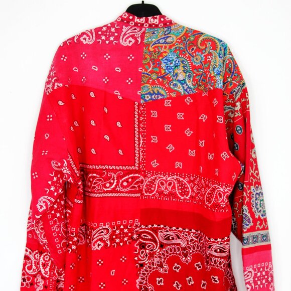 CHILDREN OF THE DISCORDANCE VINTAGE BANDANA PATCH SHIRT 3 - Picture 2 of 9